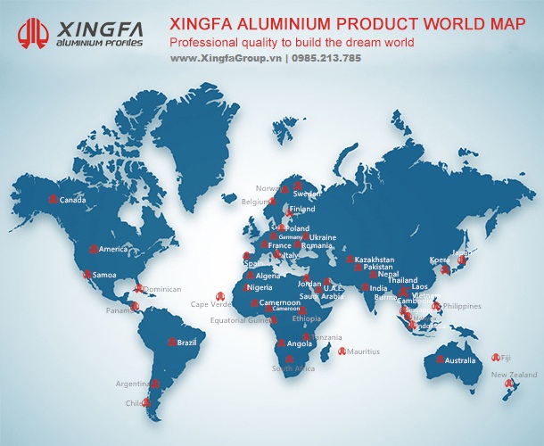nhôm xingfa quảng đông