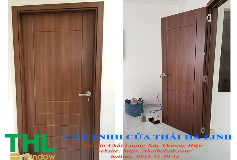 cửa cách âm phòng ngủ nhựa abs hàn quốc